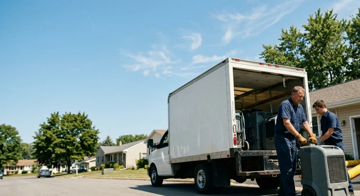 Water Damage Cleanup in Londonderry, OH near me